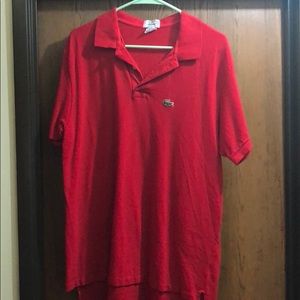Men’s Lacoste polo